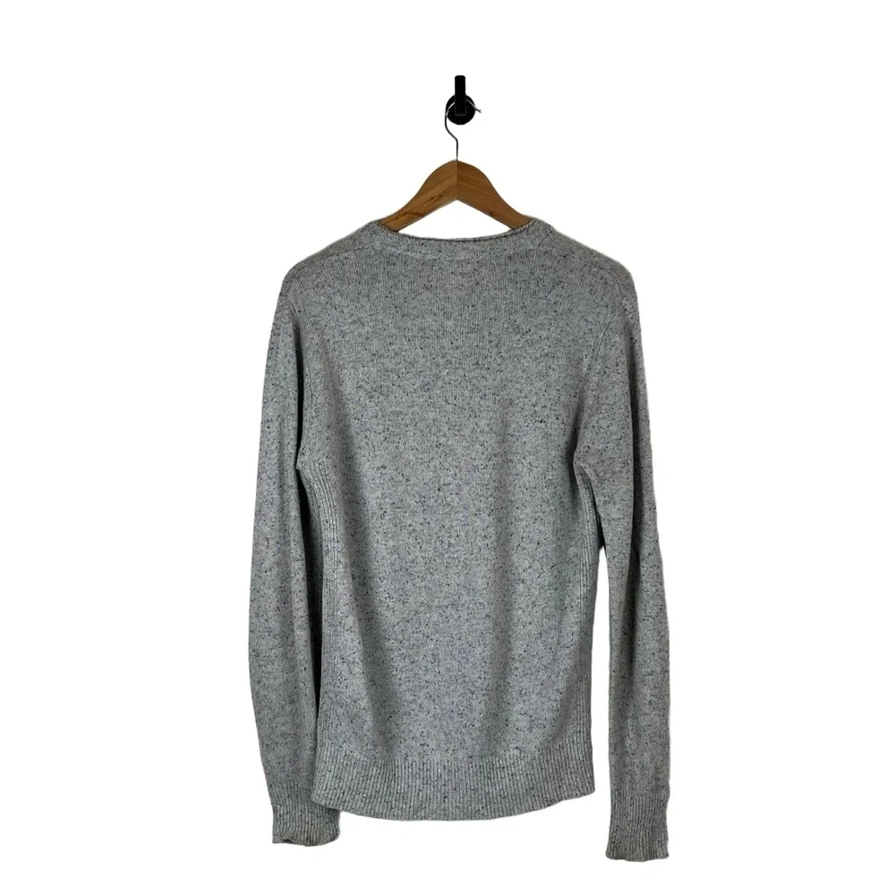 Scotch & Soda Sweater Mens Size Small Gray Heather Double Neck Coastal‎ Timeless - Picture 10 of 10